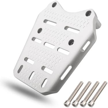 Imagem de Suporte traseiro para bagagens PCX 125 150, painel de transporte de carga, acessórios de motocicleta compatíveis com Honda PCX 2014-2019 (prata)