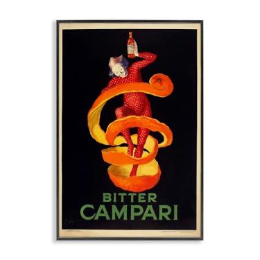 Imagem de Stupell Industries Design de arte giclée emoldurado preto amargo Campari por Marcus Jules, 61 x 40 cm