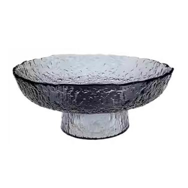 Imagem de Bandeja de frutas de vidro - tigela criativa para servir lanches e doces, bandeja de frutas secas e sobremesas, cesta de frutas para decoração de mesa de café