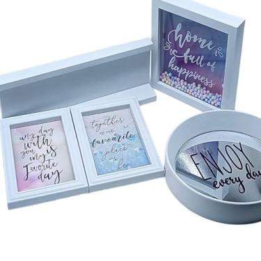 Imagem de Kit Decoração Prateleira, Espelho, Quadro e Porta Retrato