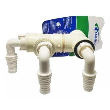Imagem de Adaptador Triplo Maquina Lavar Louças Tanquinho Esgoto 40 - 350725K230
