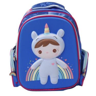 Imagem de Mochila Escolar Costas Infantil Criança 3d Little Unicórnio - YINS , C