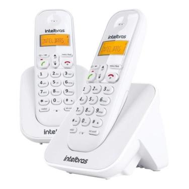 Imagem de Telefone sem fio com ramal ts 3112 branco - intelbras