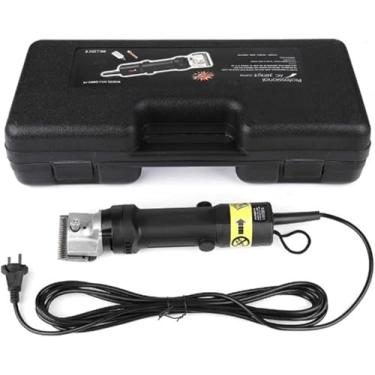 Imagem de Máquina De Cortar Cabelo De Cavalo Elétrica Profissional Pesada 320w & 6 Velocidades Ajustáveis De Baixa Vibração Tesoura De Cabelo Groomig Para Animais De Estimação & Pecuária