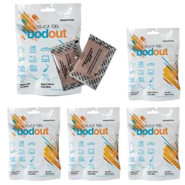 Imagem de 5 Bodout Silica Gel - Desumidificante P/ Gaveta E Armário