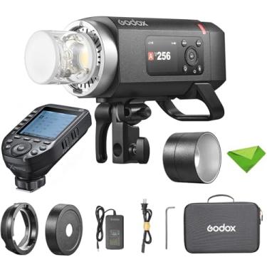 Imagem de Godox AD400 Pro II Flash de 400 W com gatilho Xpro II-L para Leica, GN72, lâmpada de modelagem bicolor de 30 W, potência máxima de 460, 0,01-1 s, luz estroboscópica HSS 1/8000