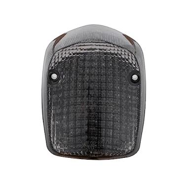 Imagem de Compatível com Honda 1998-2003 VT750, ACE-750, DELUXE 750; luz traseira de freio, luz de parada/corrida da lâmpada traseira; lente fumê