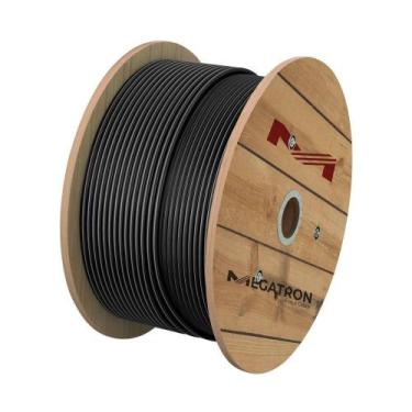 Imagem de Cabo Megatron PP HEPR 2x6,00mmx100m Rolo 1kV Preto