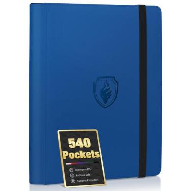 Imagem de Encadernador de cartões Fabmaker Premium 9 Pocket PU para 540 cartões