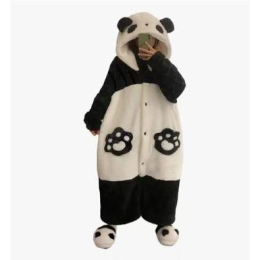 Imagem de Pijama Shuiyi Simple Cute Giant Panda Warm Cartoon Algodão