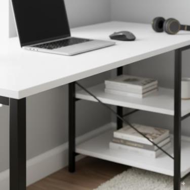 Imagem de Escrivaninha Industrial 120cm Mesa Computador Home Office Gamer Escritório Mobishop