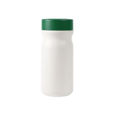 Imagem de Garrafa térmica pequena de 325 ml com isolamento a vácuo – Mini caneca de viagem de aço inoxidável – à prova de vazamento, – Aço inoxidável interno 316, externo 304, acabamento fosco – retenção de