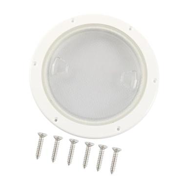 Imagem de kowaku Tampa de escotilha redonda para barco, acessórios de placa de inspeção, práticos, portáteis e de instalação rápida para caiaques e barcos de pesca, 6inch