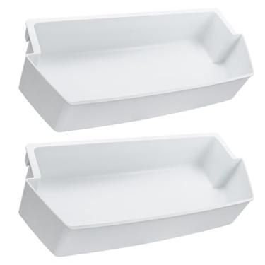 Imagem de 2 pacotes de prateleira de porta de geladeira adequado para Whirlpool ED5VHEXTL01 ED5VHEXVB04 ED5VHEXVQ06 ED5VHEXVQ03 ED5VHEXVL03 ED5VHEXVL00 ED5VHEXTL00 ED5VHEXVB02 ED5VHEXVB02 ED5VHEXVL00 TS01