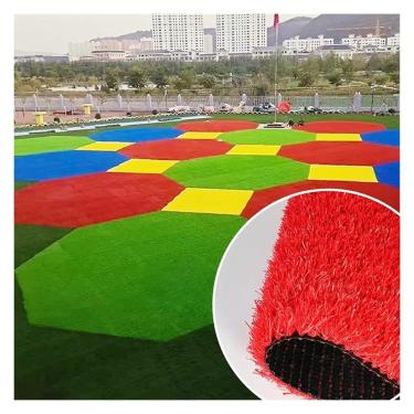 Imagem de Grama artificial, gramado de grama artificial, grama sintética de alta densidade de 2 cm de espessura, tapete de grama artificial para parquinho de varanda, tapete de gramado de quintal de porta