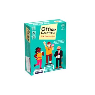 Imagem de Jogo Office Decathlon da Gray Matters Games, jogo de escritório com equipe inspirada nas Olimpíadas e quebra-gelo divertidos para escritório ou trabalho em reuniões de casa | As instruções de uso em Zoom estão disponíveis |