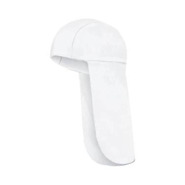 Imagem de Boné de Resfriamento com Proteção UV e Aba para o Pescoço, Branco