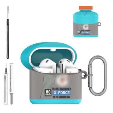 Imagem de Capa protetora de silicone para Samsung Galaxy Buds 3 Pro/Galaxy Buds 3, com chaveiro, cordão e kit de limpeza