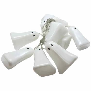 Imagem de Luz Varal Led Pisca Olhos ou Fantasmas Decoração Festa Halloween 2m - 