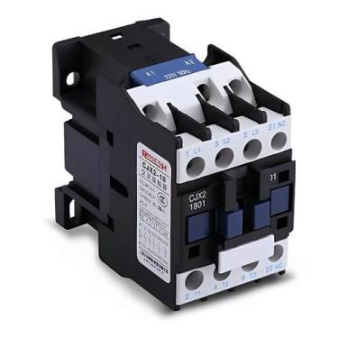 Imagem de Chave Contatora 110/220V CJX2-1801 - Contator Tripolar de Baixa Tensão