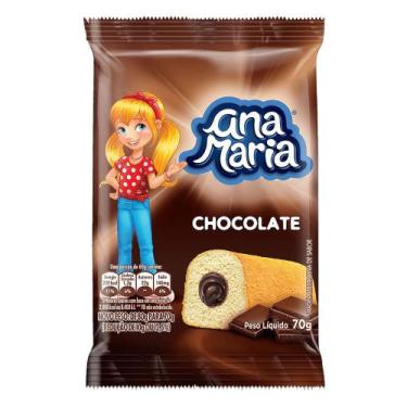 Imagem de Bolo Mini Sabor Chocolate Ana Maria - 70g