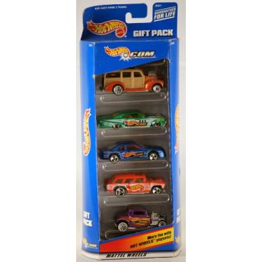 Imagem de Mattel 1998 Hot Wheels - Dot Com Gift Pack - 5 Car Set - Rare - Out of Production - New - Mint