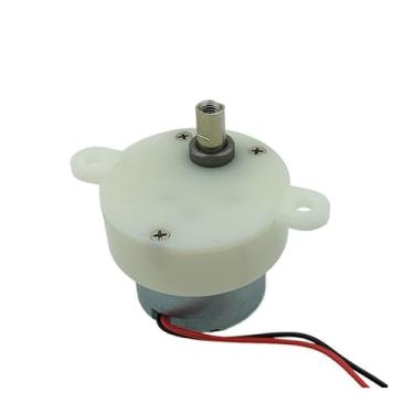 Imagem de Acessórios DIY 300 Gear Electronic Starter DC 3V 5V 6V 29RPM Velocidade Lenta 32 mm Turbo Worm Caixa de engrenagens Redução de engrenagem motor de arranque eletrônico especial