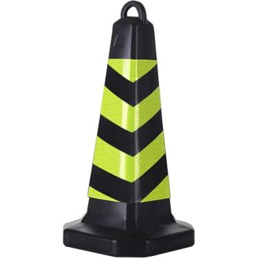 Imagem de Cones De Segurança De Tráfego Para Uso De Rua Ao Ar Livre,6 X 650 Mm Cones De Tráfego Rodoviário,cones De Advertência Adequados Para Cone De Segurança De Base De Rodovias, Black