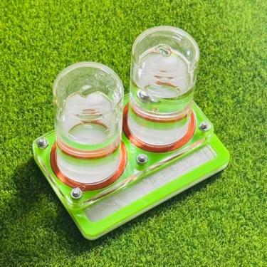 Imagem de Alimentador de água Arylic Ant Farm com torres duplas, alimentador de água de grande capacidade, tubo de ensaio de vidro de fácil recarga, sistema de hidratação para colônia de formigas, répteis