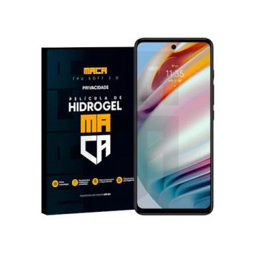 Imagem de Película Hidrogel Frontal - Moto G60 Privacidade MACA