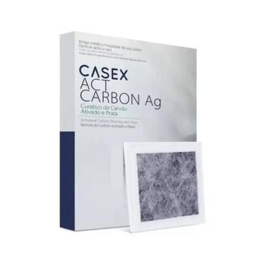 Imagem de Curativo De Carvão Ativado E Prata 10,5X10,5 Act Carbon 10Un