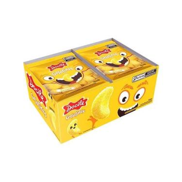 Imagem de 12 Pacotes Bala de Gelatina Mini Banana 15g - Docile