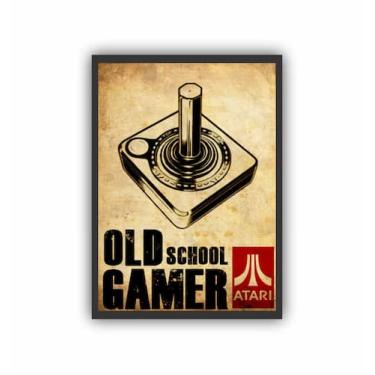 Imagem de Quadro Decorativo Games Atari - Genérica, 45x33