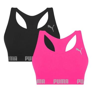 Imagem de Kit 2 Tops Puma Nadador Sem Costura Feminino