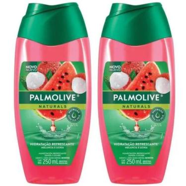 Imagem de Kit Sabonete Líquido Palmolive Melancia e Lichia Hidratação Refrescant