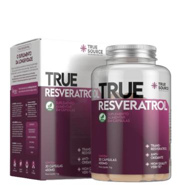 Imagem de Resveratrol 450mg True Source 30 Cápsulas