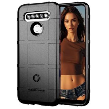 Imagem de ZYZX Fit for LG K51S/K41S Case, Heavy Duty Shockproof Military Grade Drop Tested Field Protective Phone Case TPU Bumper and Rugged PC Hybrid Impact Cover for LG K41S/K51S HD-Black