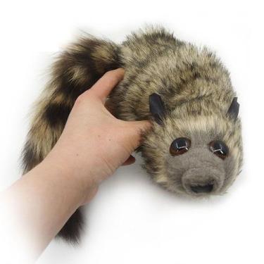 Imagem de Brinquedo de pelúcia Spring Raccoon Animated Prank Animal 47 cm - Yiwe