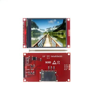 Imagem de Módulo De Painel Touch LCD SPI TFT De 2.4 E 2.8 Polegadas Com Chip Dri
