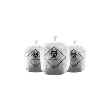 Imagem de Saco De Lixo Infectante 100 Litros Branco 100 Unid Talge - Higipack