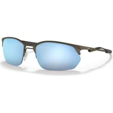 Imagem de Óculos de Sol Oakley Wire Tap 2.0 Satin Lead W/ Prizm Deep Water Polar