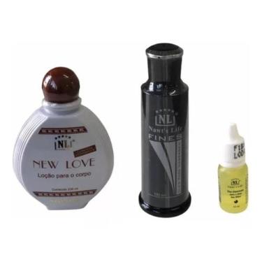 Imagem de Óleo fines new love e óleo vitaminado nawts life