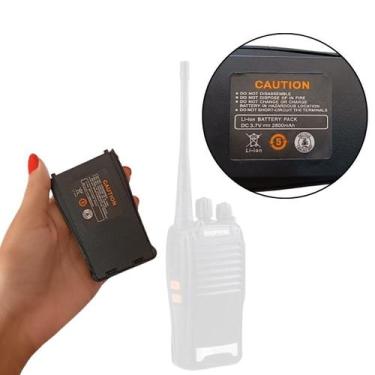 Imagem de 2 Baterias Para Rádio Baofeng UHF 777S E 888S