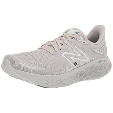 Imagem de New Balance Sapato de corrida masculino Fresh Foam X 1080 V12, Nuvem de chuva/branco/Castlerock, 9.5