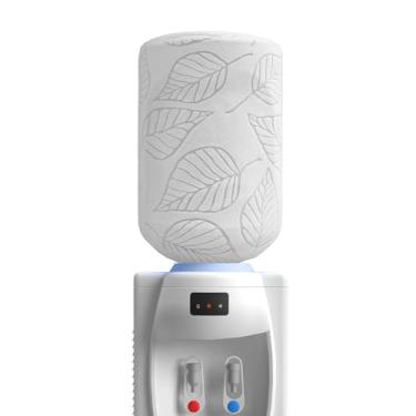 Imagem de Tampa de garrafa de água de 14 litros, tampa de poeira do dispensador de refrigerador de água, acessórios de balde de garrafa, capa protetora solar para decoração de balde de tecido elástico para casa