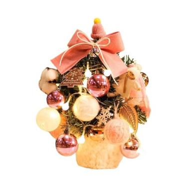 Imagem de CarpNettore Árvore de Natal Artificial Abletop, Decoração Natalina com Enfeites para Quarto.