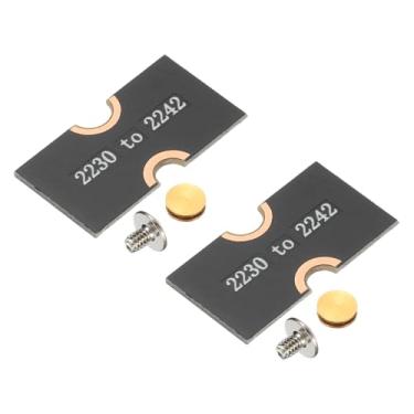 Imagem de PATIKIL Adaptador adaptador estendido NVME M2 NVME 2230-2242, adaptador de extensão M.2 mude para tamanho longo com chaves de fenda para home office internet cafés, preto