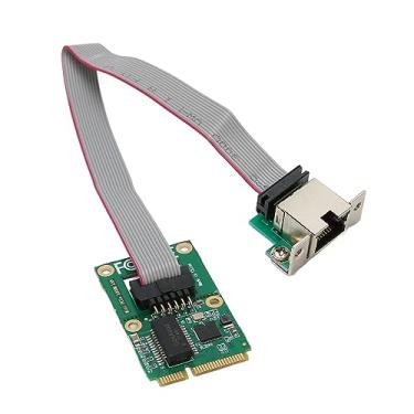 Imagem de Mini Placa Controladora de Rede PCIe Placa NIC RJ45 LAN Estável para Computador Desktop