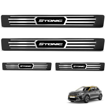 Imagem de Jogo de Soleira Premium Stonic 2022 2023 Escovada 4 Portas