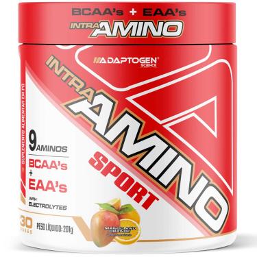 Imagem de Intra Amino Sport Adaptogen 201g Intra e Pré Treino Manga